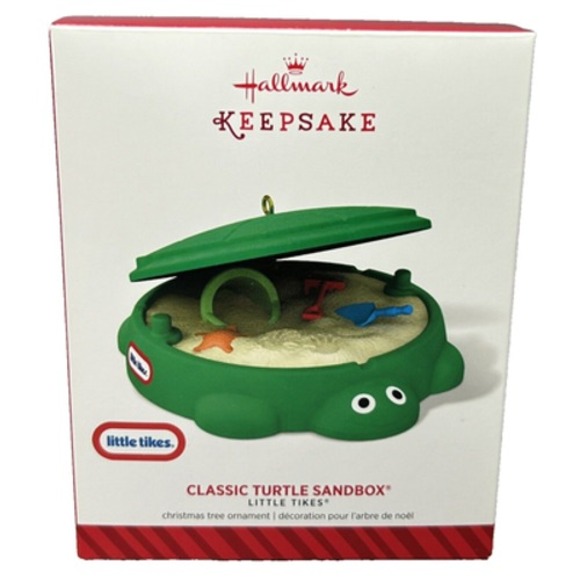 Hallmark CLASSIC TURTLE SANDBOX Keepsake Ornament Little Tikes 2014 with Box - Picture 9 of 13
